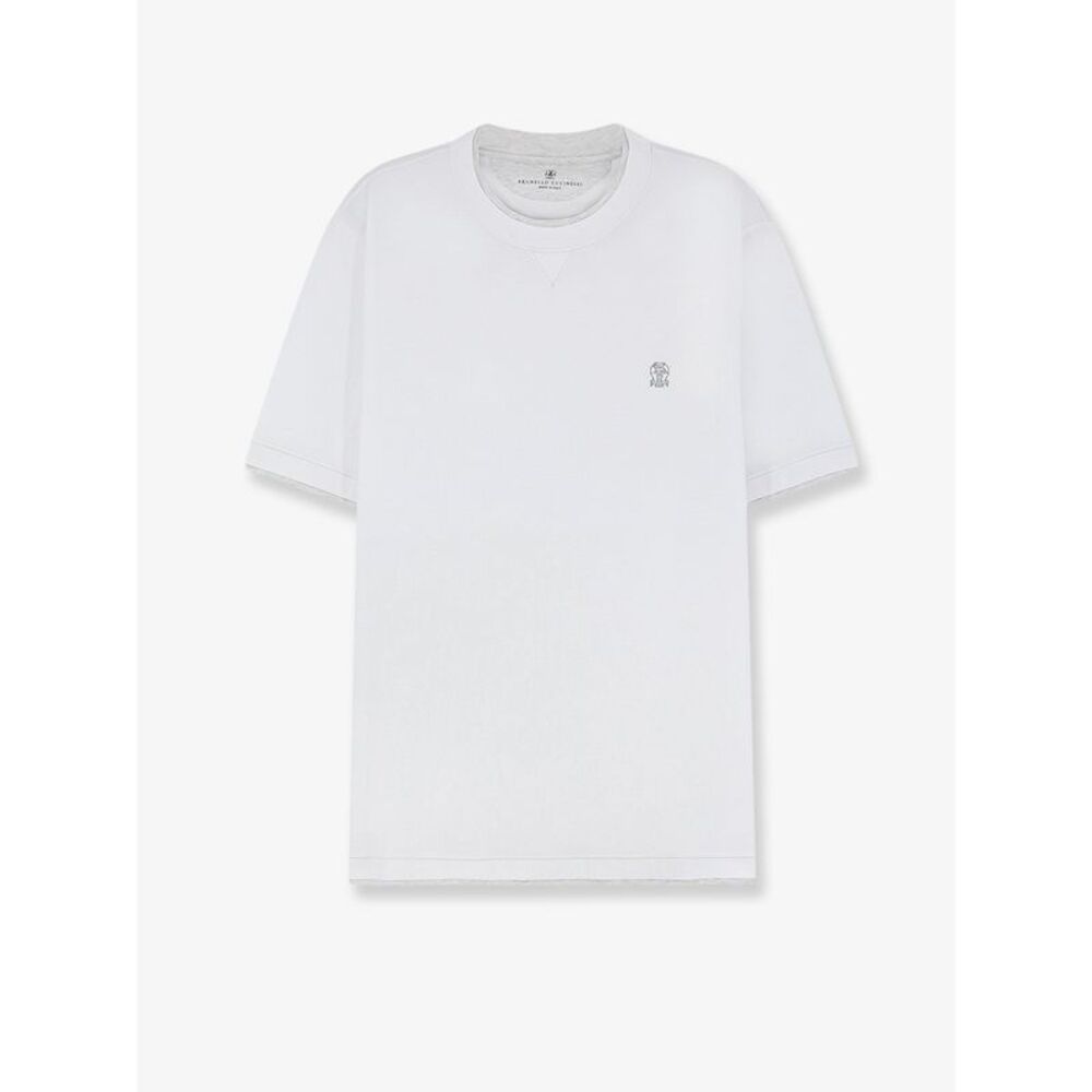 Brunello Cucinelli Men Cotton T-Shirt